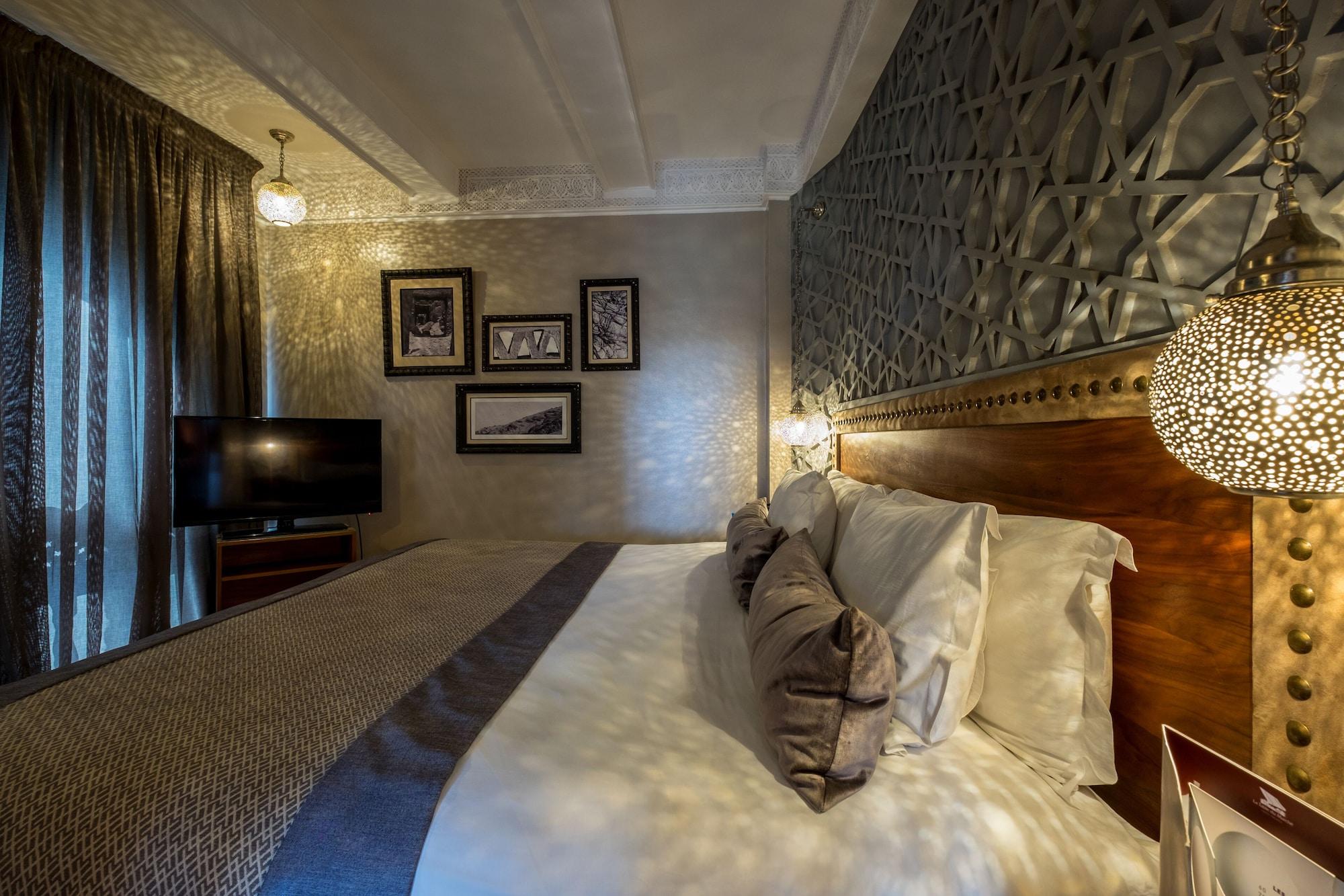 Hivernage Hotel & Spa Marrakesh Esterno foto A bedroom at the hotel