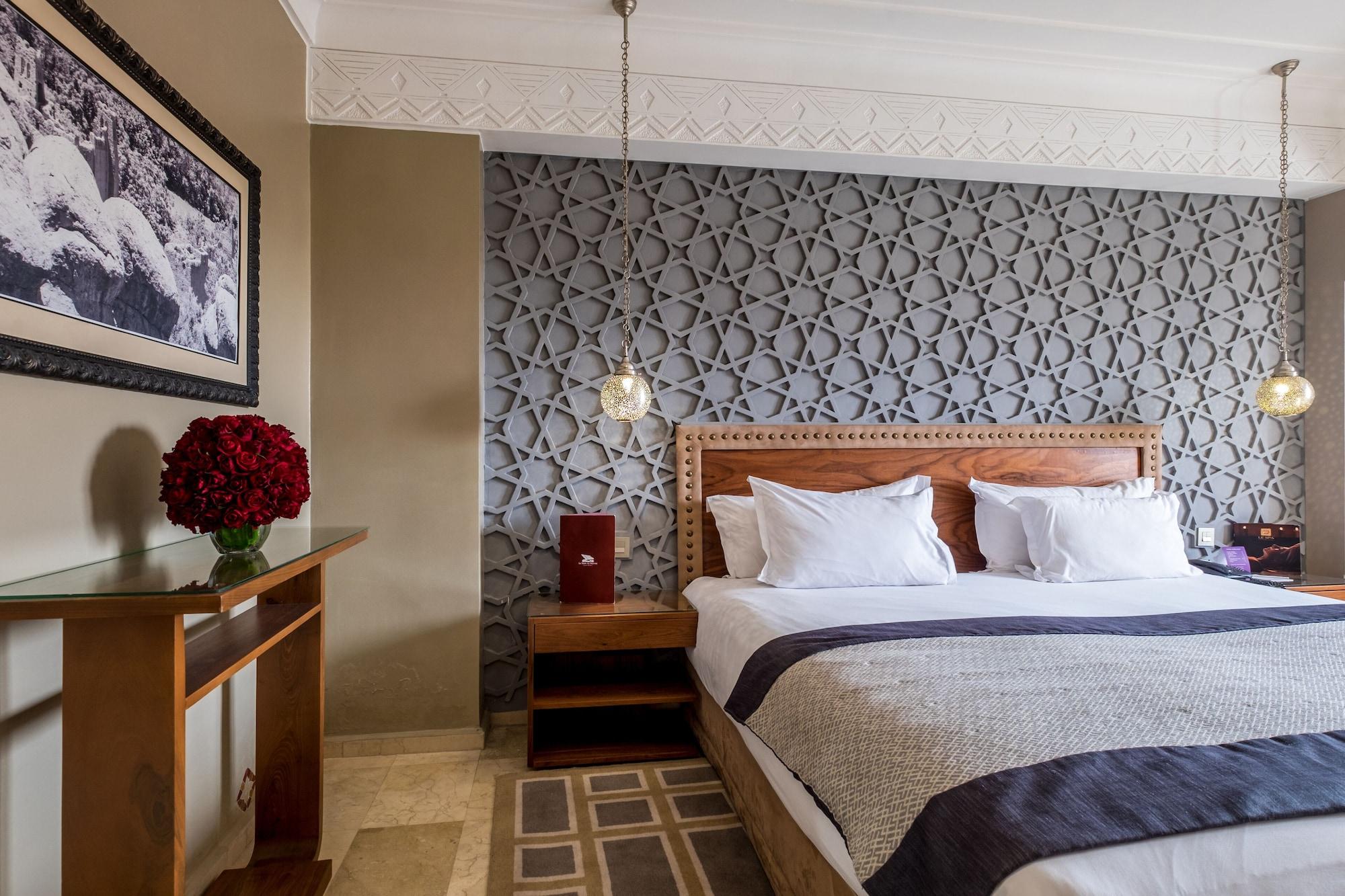 Hivernage Hotel & Spa Marrakesh Esterno foto A bedroom at the hotel