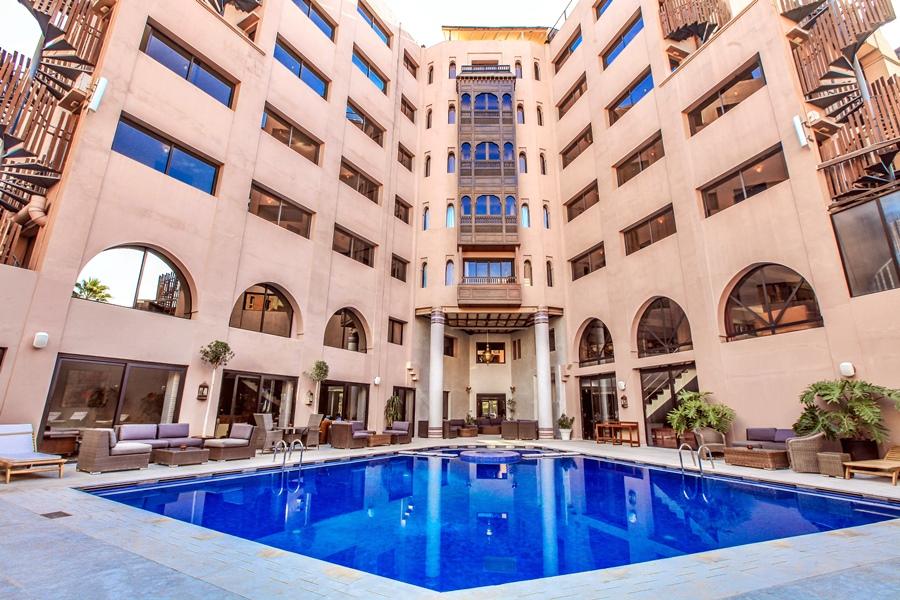 Hivernage Hotel & Spa Marrakesh Esterno foto The hotel's pool