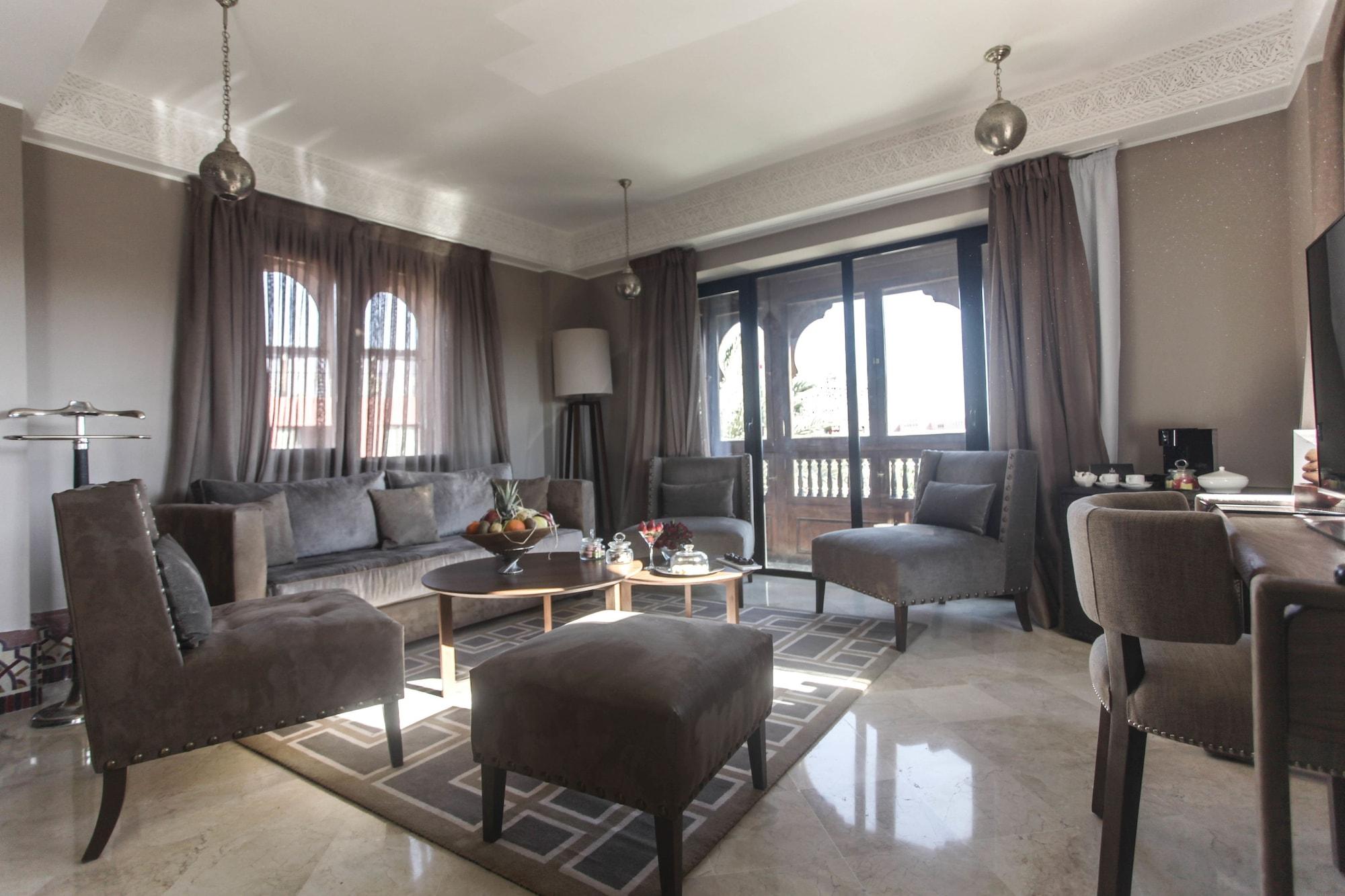 Hivernage Hotel & Spa Marrakesh Esterno foto A living room