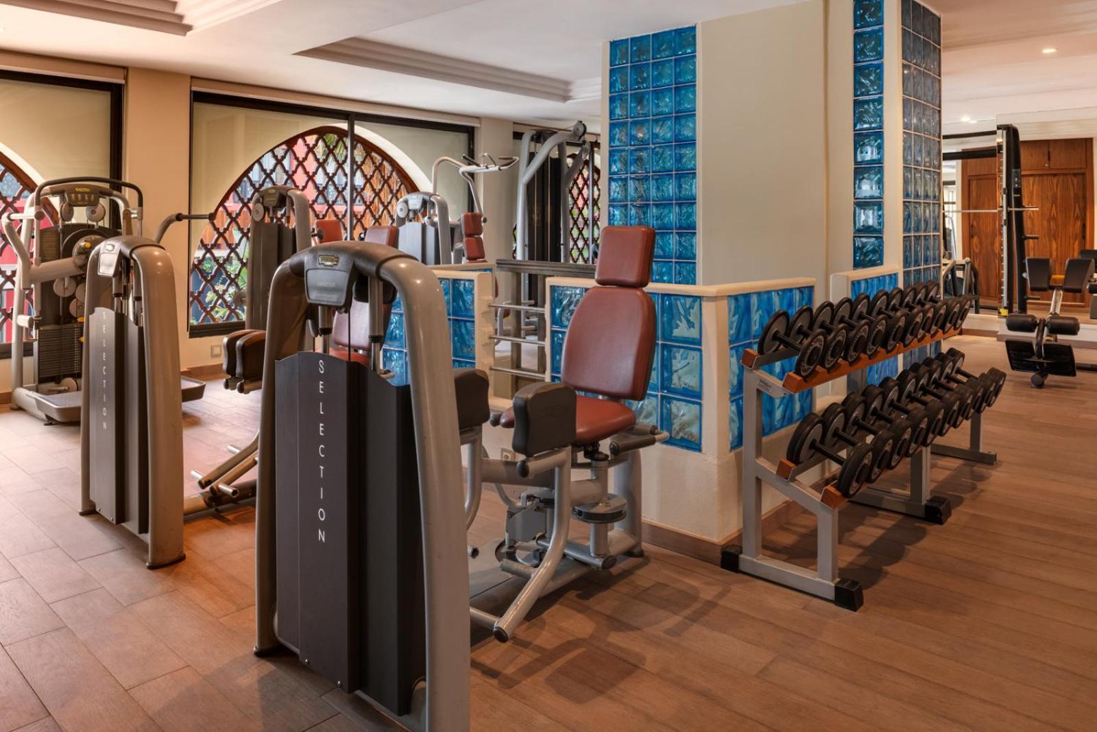 Hivernage Hotel & Spa Marrakesh Esterno foto The gym at the hotel