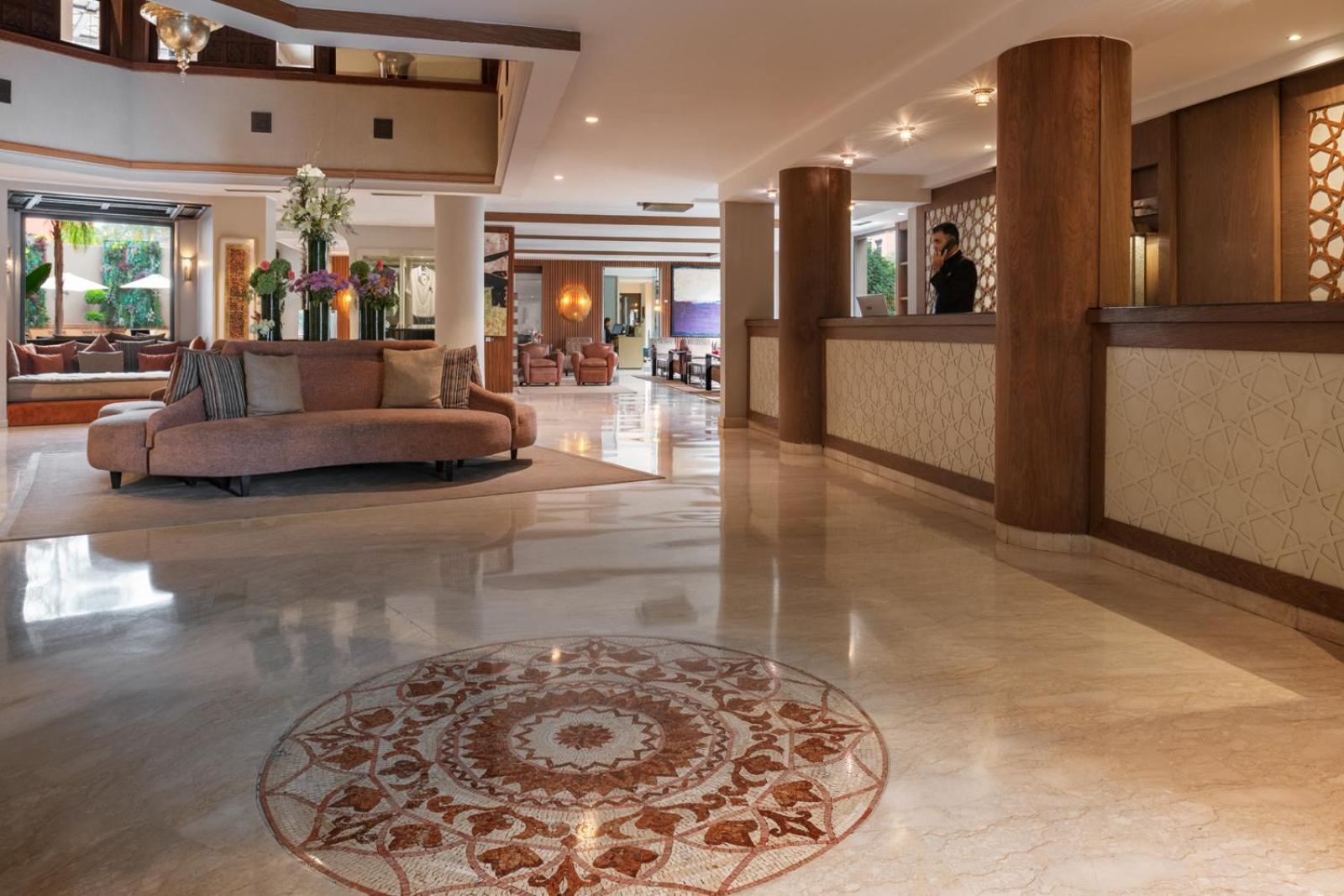 Hivernage Hotel & Spa Marrakesh Esterno foto Lobby
