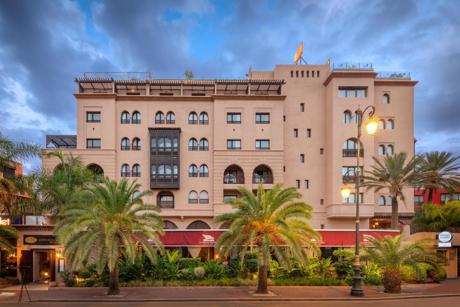 Hivernage Hotel & Spa Marrakesh Esterno foto The hotel in 2012