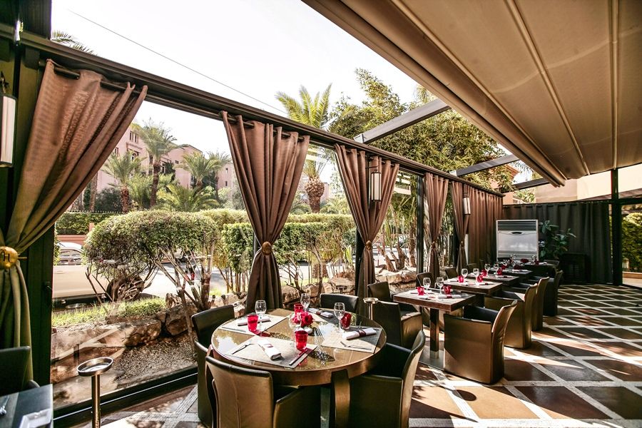 Hivernage Hotel & Spa Marrakesh Esterno foto The Terrace