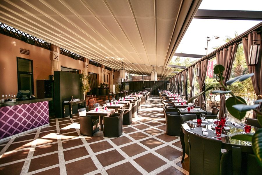Hivernage Hotel & Spa Marrakesh Esterno foto Restaurant